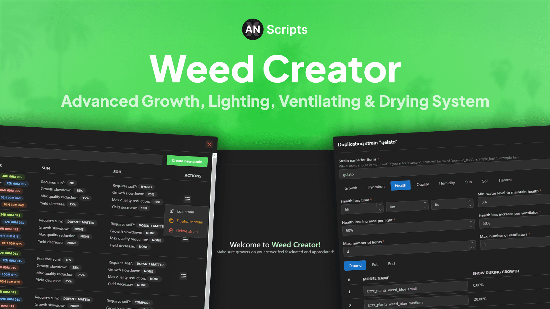 Weed Creator FiveM Script Thumbnail